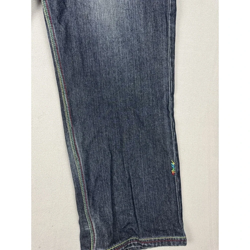 Vintage Coogi Australian Embroidered Baggy Jeans Mens 34x34 (Fits 35x31) Y2K